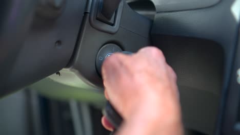 encendido del coche apagar una llave