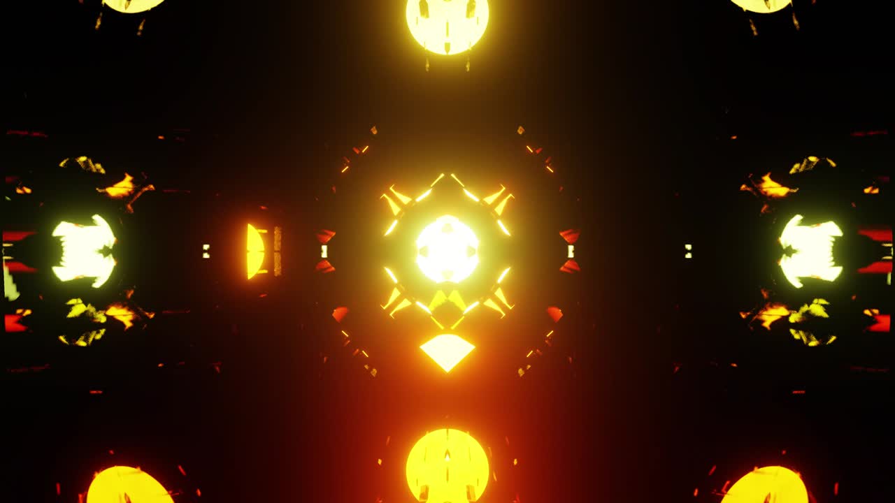 el ojo del dragón vj bucle del ecualizador dorado