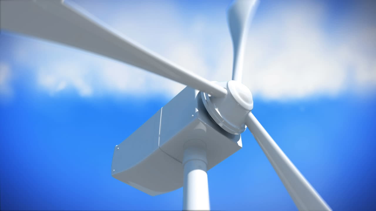 하늘을 볼 수 있는 회전 터빈