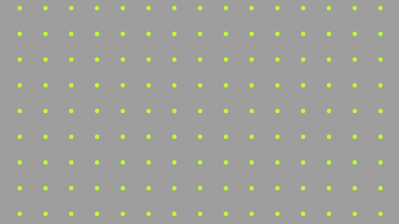 punti verdi pulsanti su grigio