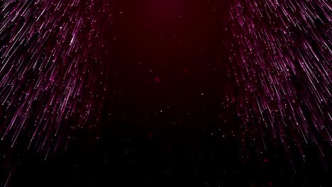 particles dust abstract light bokeh motion titles cinematic background loop