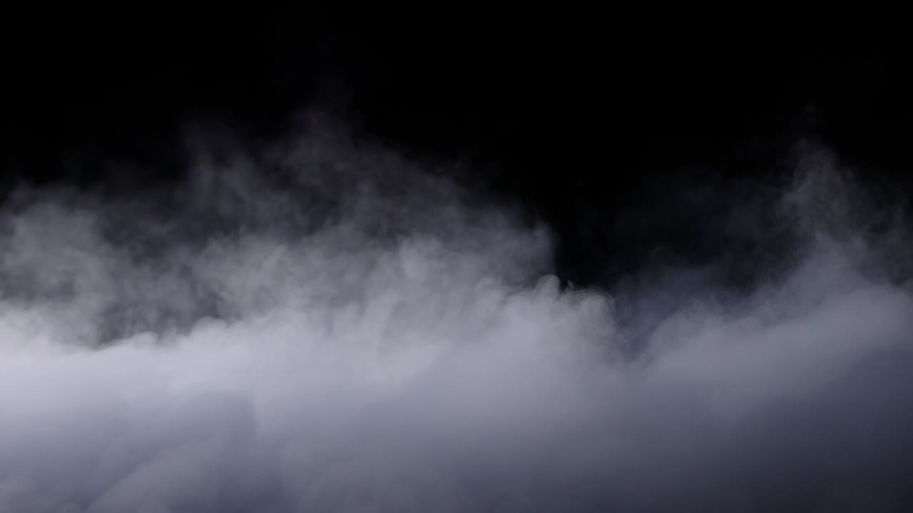 hielo seco realista nubes de humo niebla
