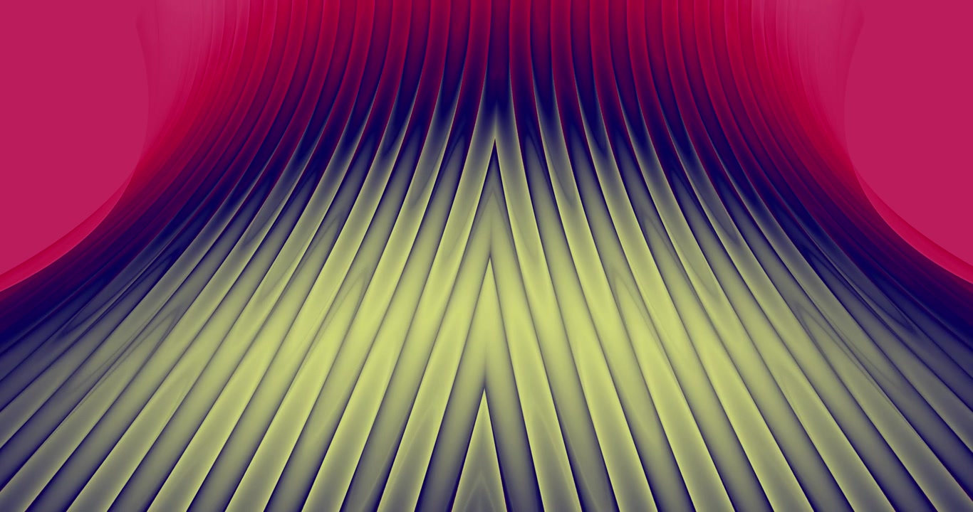 Abstract Background with Symmetrical Curved Lines and Vibrant Colors
