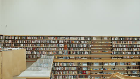 reading room in library