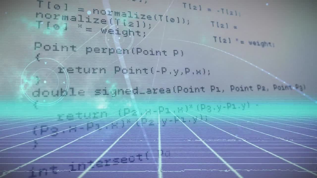 animatie van gegevensverwerking met verbindingsnetwerken