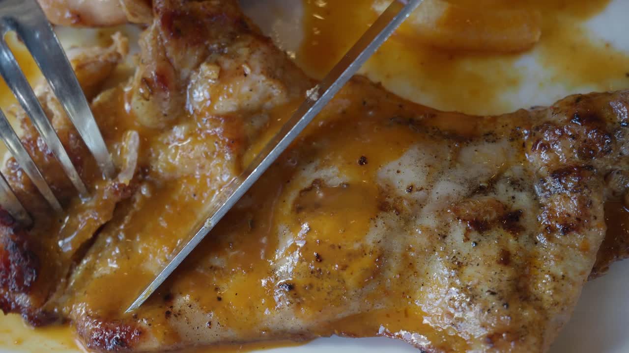 Grilled Chicken with Orange Sauce