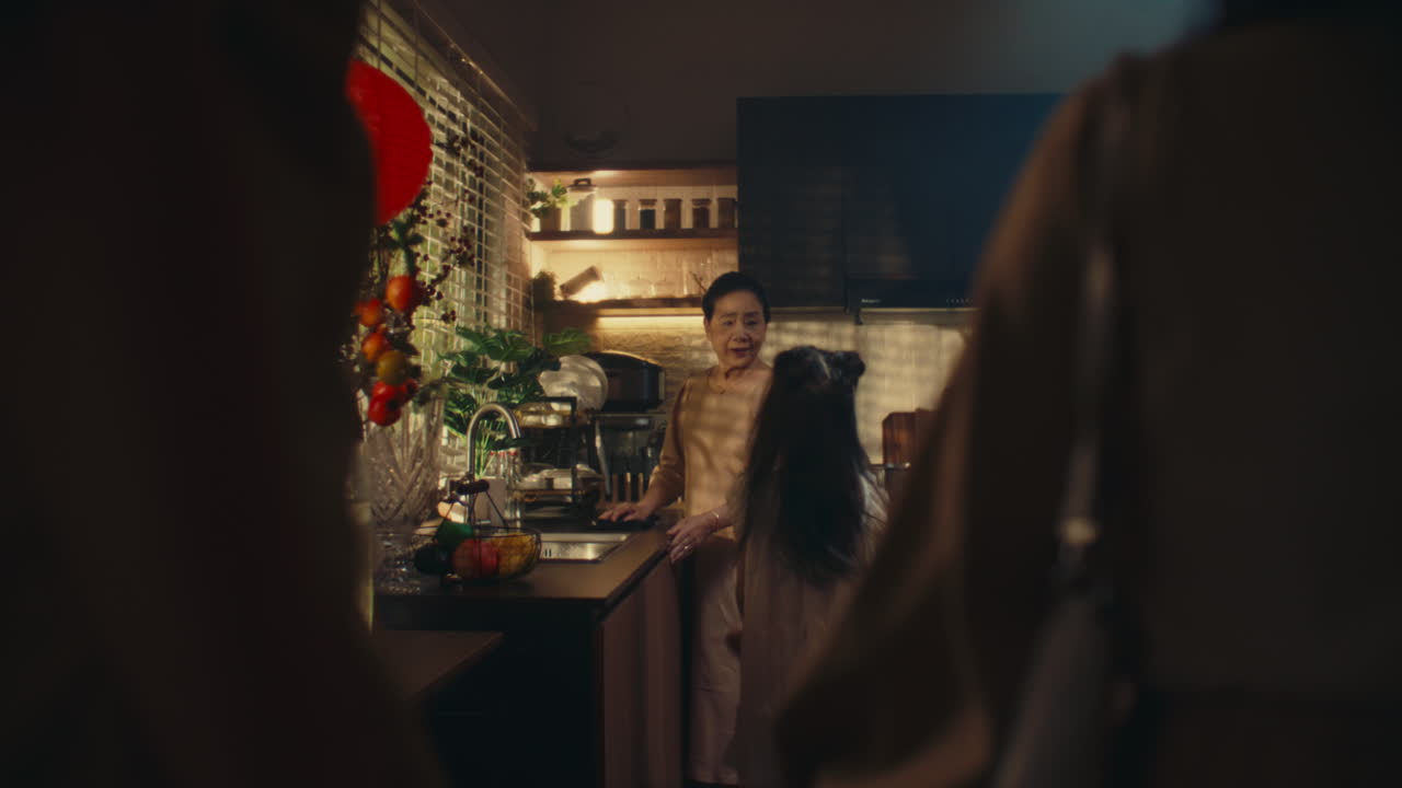 부에서 가족 모임