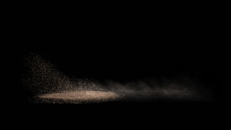 dust explosion effect