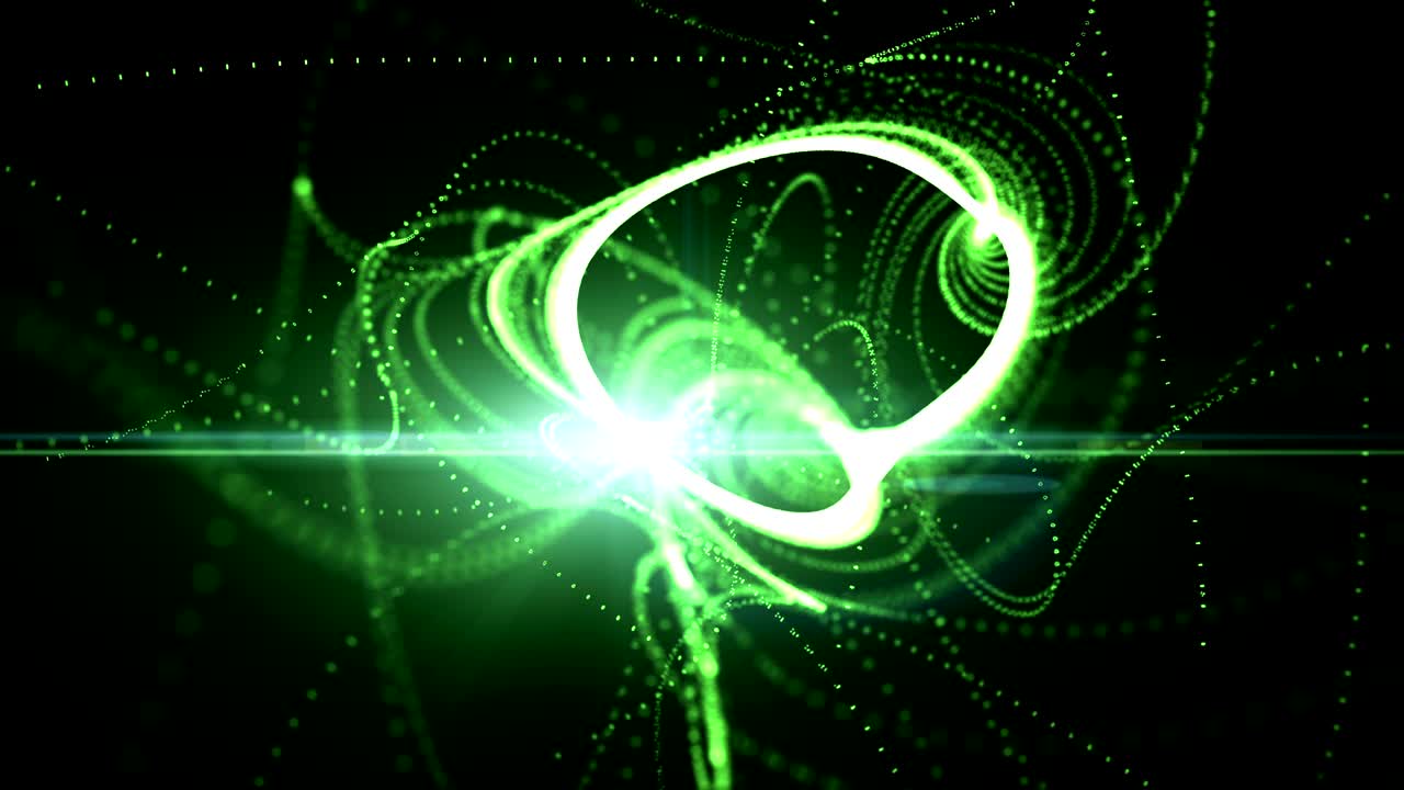 fondo de movimiento abstracto de pecado verde sin costuras