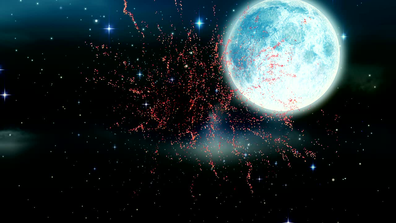 하늘에 불꽃놀이