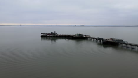 Southend-On-Sea-Pier-End-Luftaufnahmen-4k