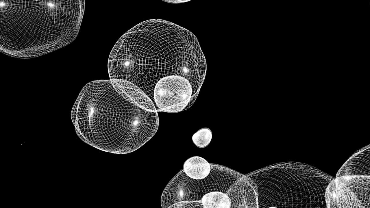 라바 램프 거품