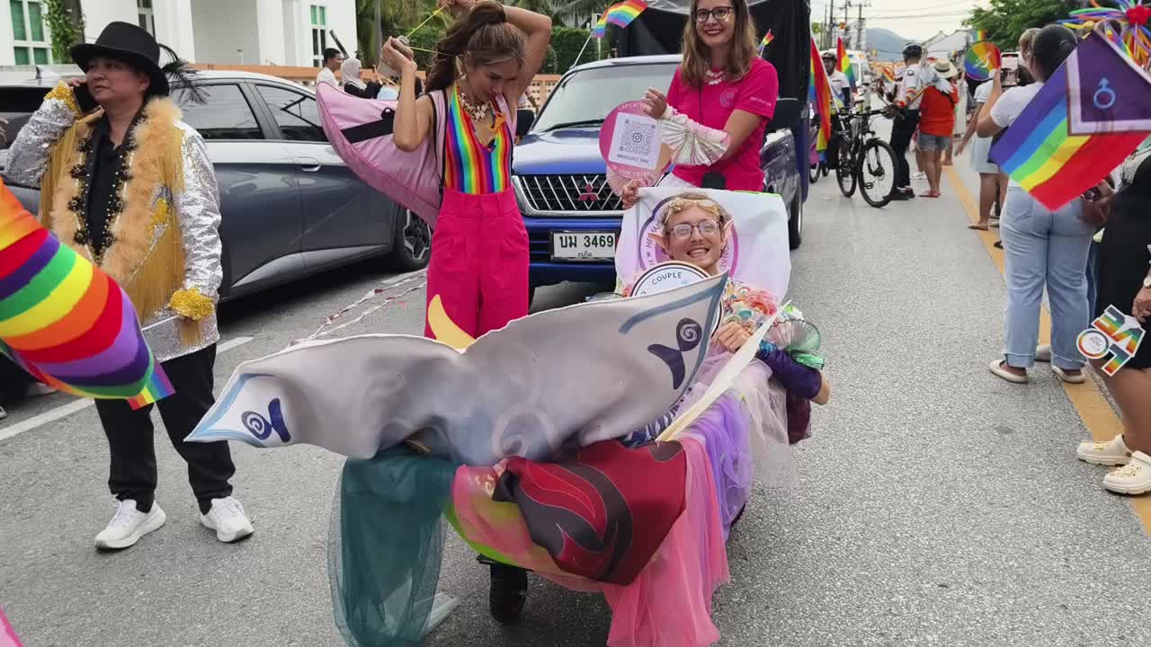 다채로운 자부심 퍼레이드