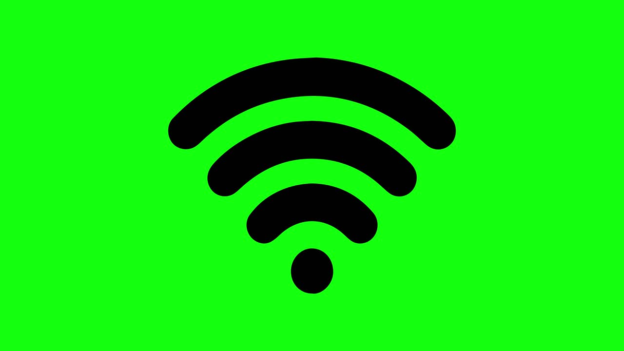 icono de internet inalámbrico con señal wifi gratuita