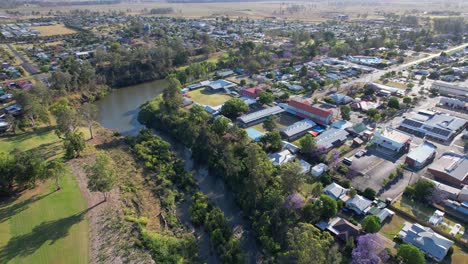 casino town on the banks of richmond river in new south wales, australia