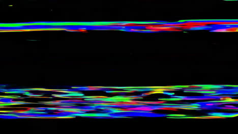 abstract colorful glitch art