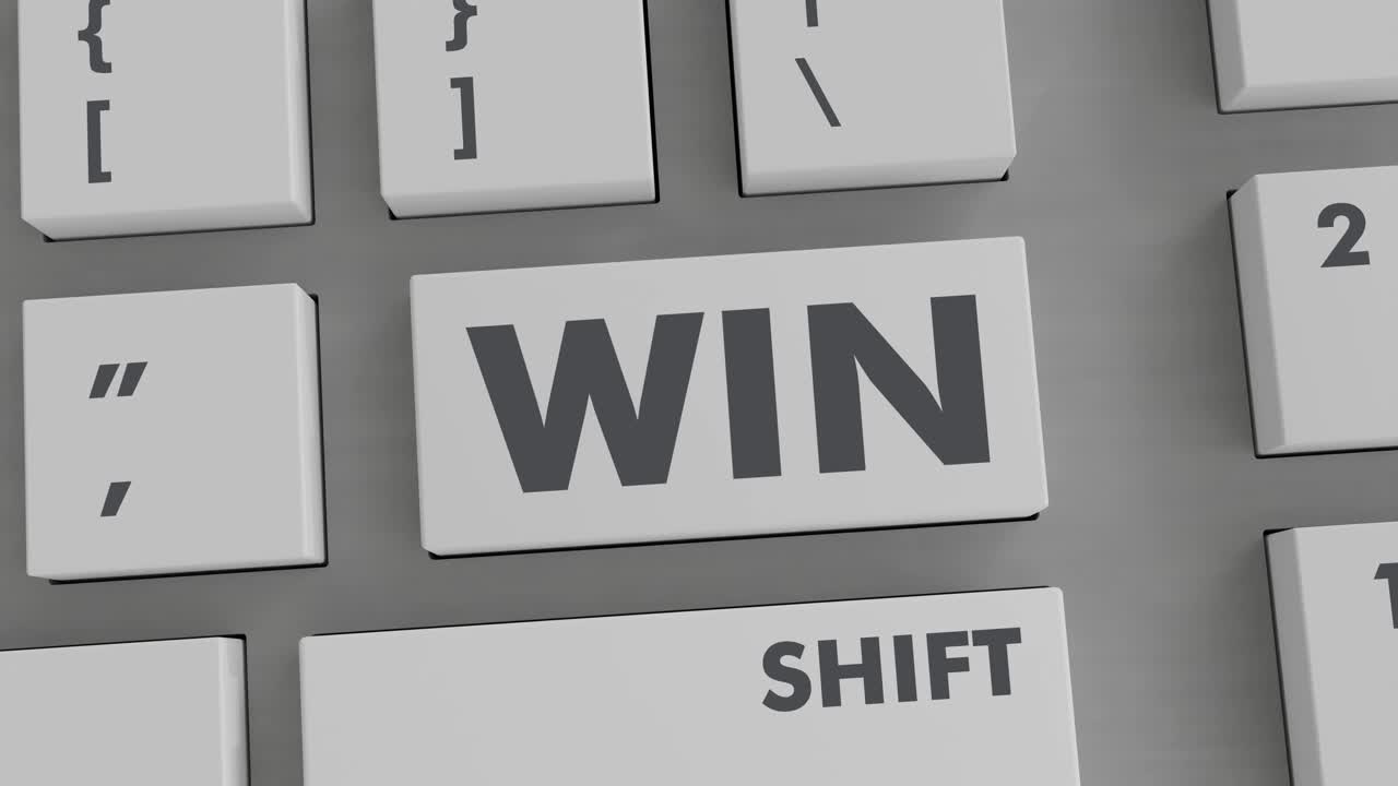 WIN BUTTON PRESSING ON KEYBOARD