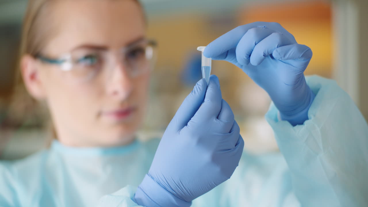 Positive Test Of Corona Virus At Laboratory