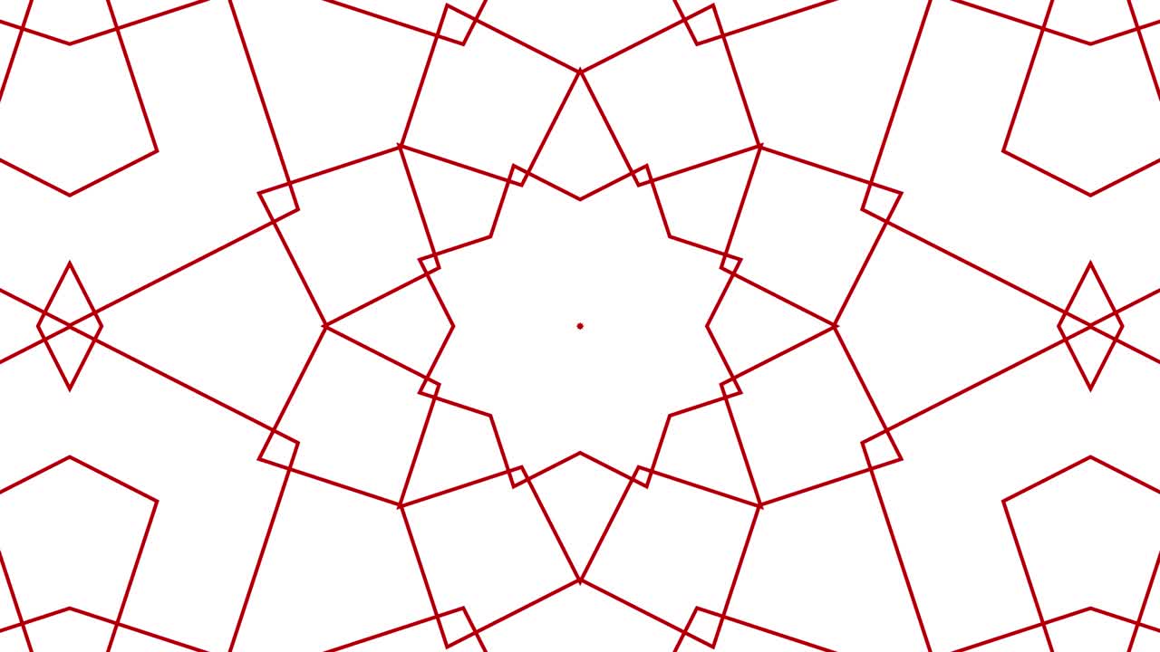 기하학적 패턴 백색 배경 애니메이션 모션 그래픽