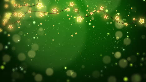 christmas star lights background