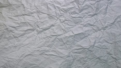 detención de la animación de bucle de movimiento del fondo de textura de papel blanco arrugado.