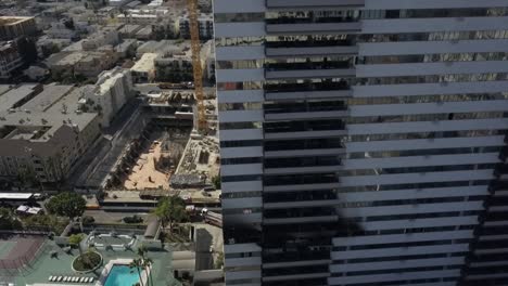 Edificio-Carbonizado-Después-De-Un-Gran-Incendio