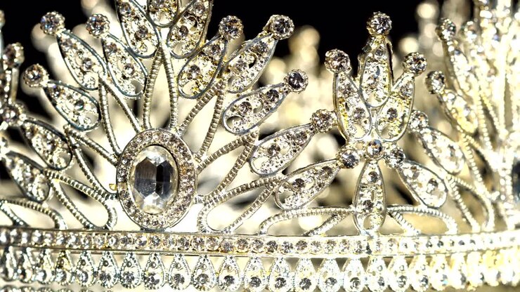 Concorso di bellezza Miss Pageant Diamond Silver Crown