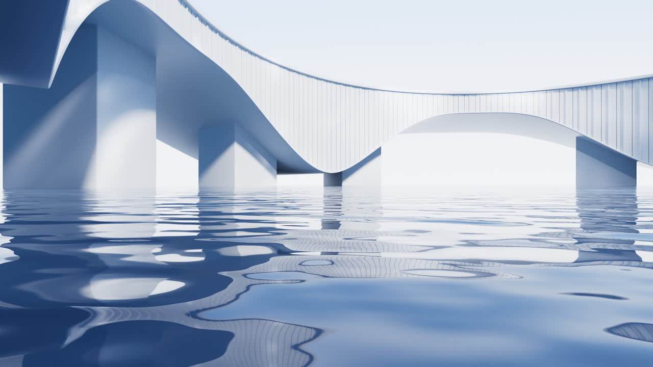 색 건물 배경과 함께 3d 렌더링.