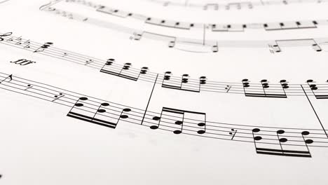 close-up-of-music-notes-on-paper