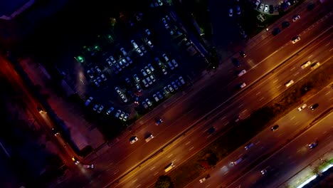 zoom in to car park, bangkok, thailand 4k video