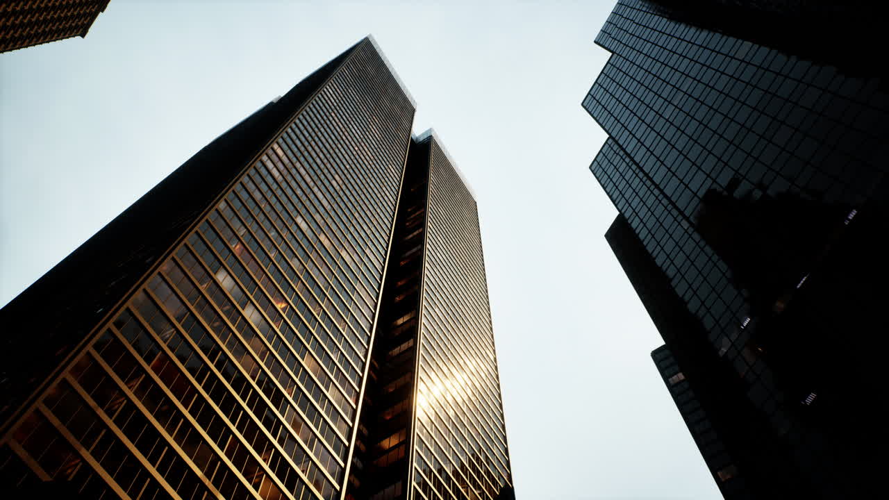 Skyscrappers in San Francisco in the financial district