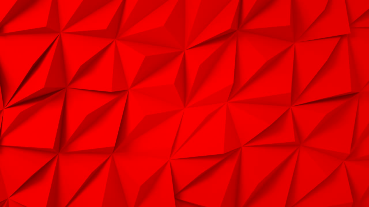 끝없는 루프에서 추상적인 기하학적 삼각형 배경