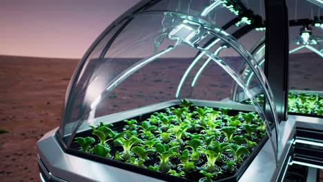 space farming on mars