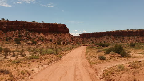 Imágenes-De-Drones-Del-Desierto-De-Tohajiilee,-En-Nuevo-México,-En-Las-Afueras-De-Albuquerque