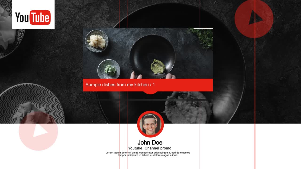 YouTube Channel Promo - Food and Cooking