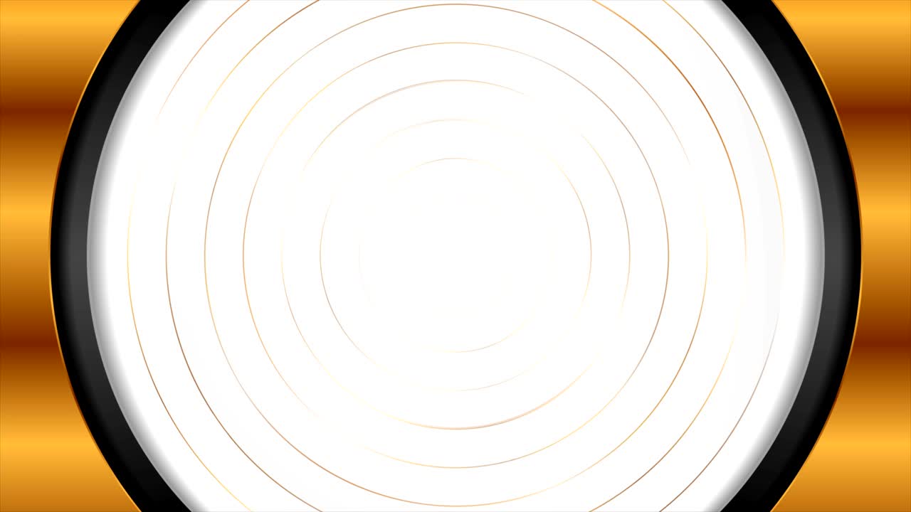 추상적인 청동 컬러 서클 비디오 애니메이션