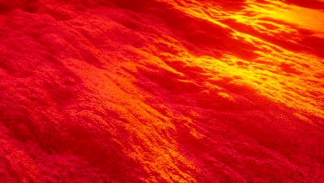 4k abstract topographic waveform