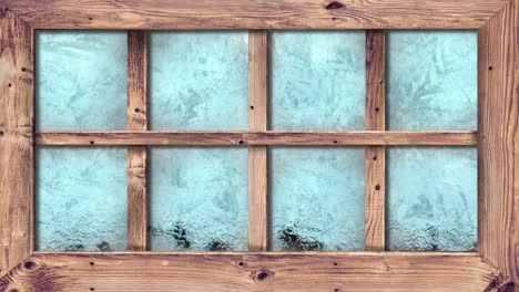 Frost--Und-Eisübergang-Am-Hausfenster