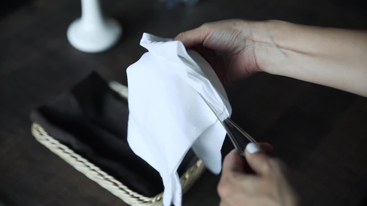 Table Setting Preparation