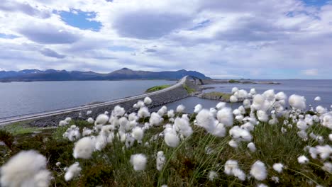 Carretera-Del-Océano-Atlántico-Construcción-Noruega-Del-Siglo