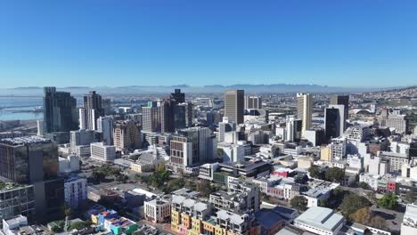 Centro-De-La-Ciudad-En-Ciudad-Del-Cabo-En-Western-Cape-Sudáfrica