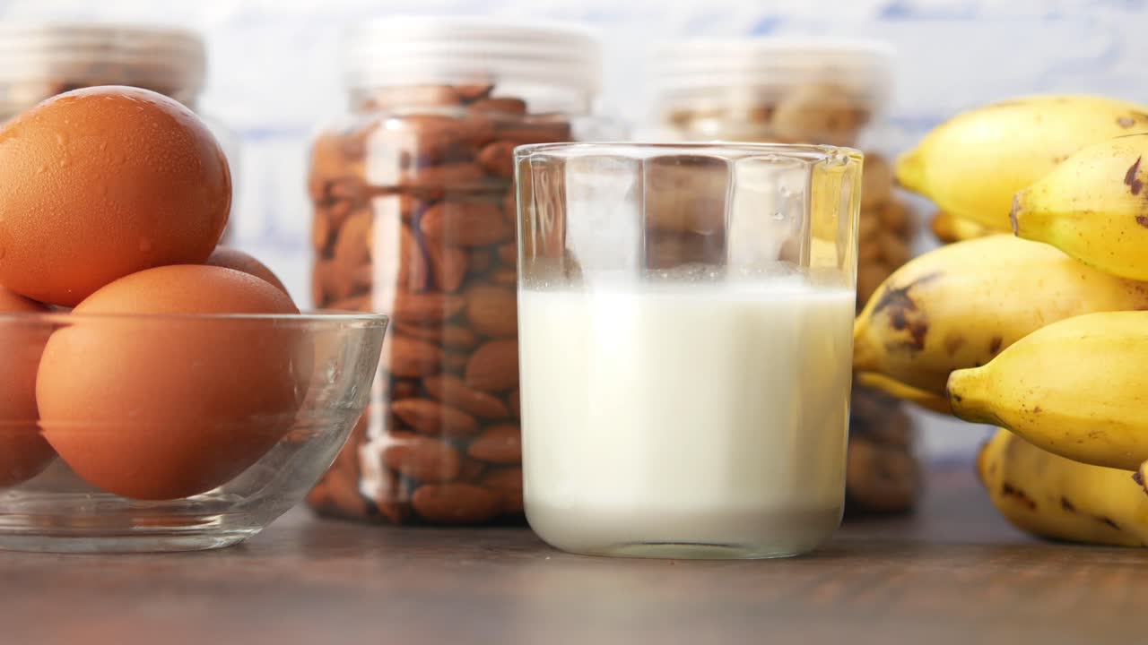 Ingrédients sains pour le petit déjeuner