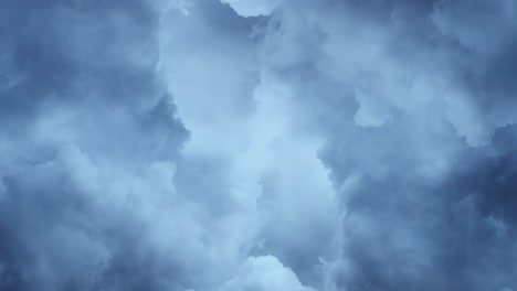 4k las grandes y poderosas nubes de tormenta
