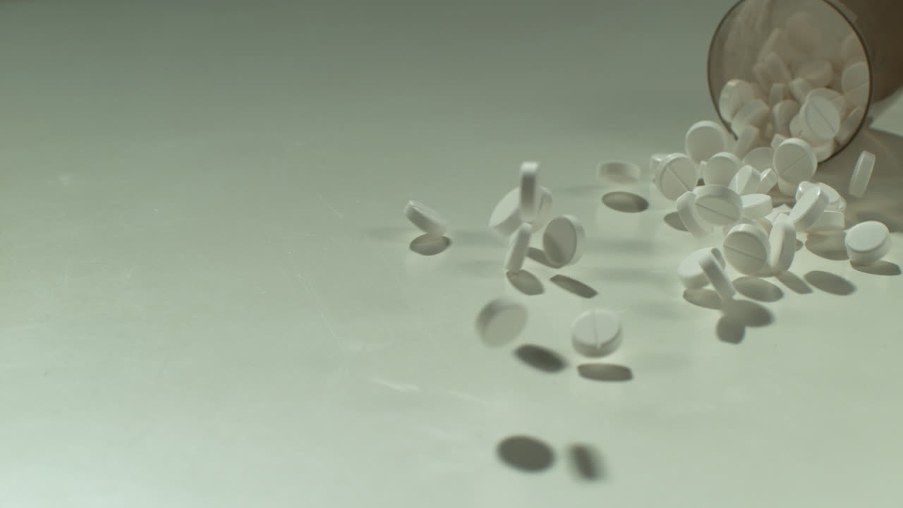 약물에 대한 4k 비디오 영상