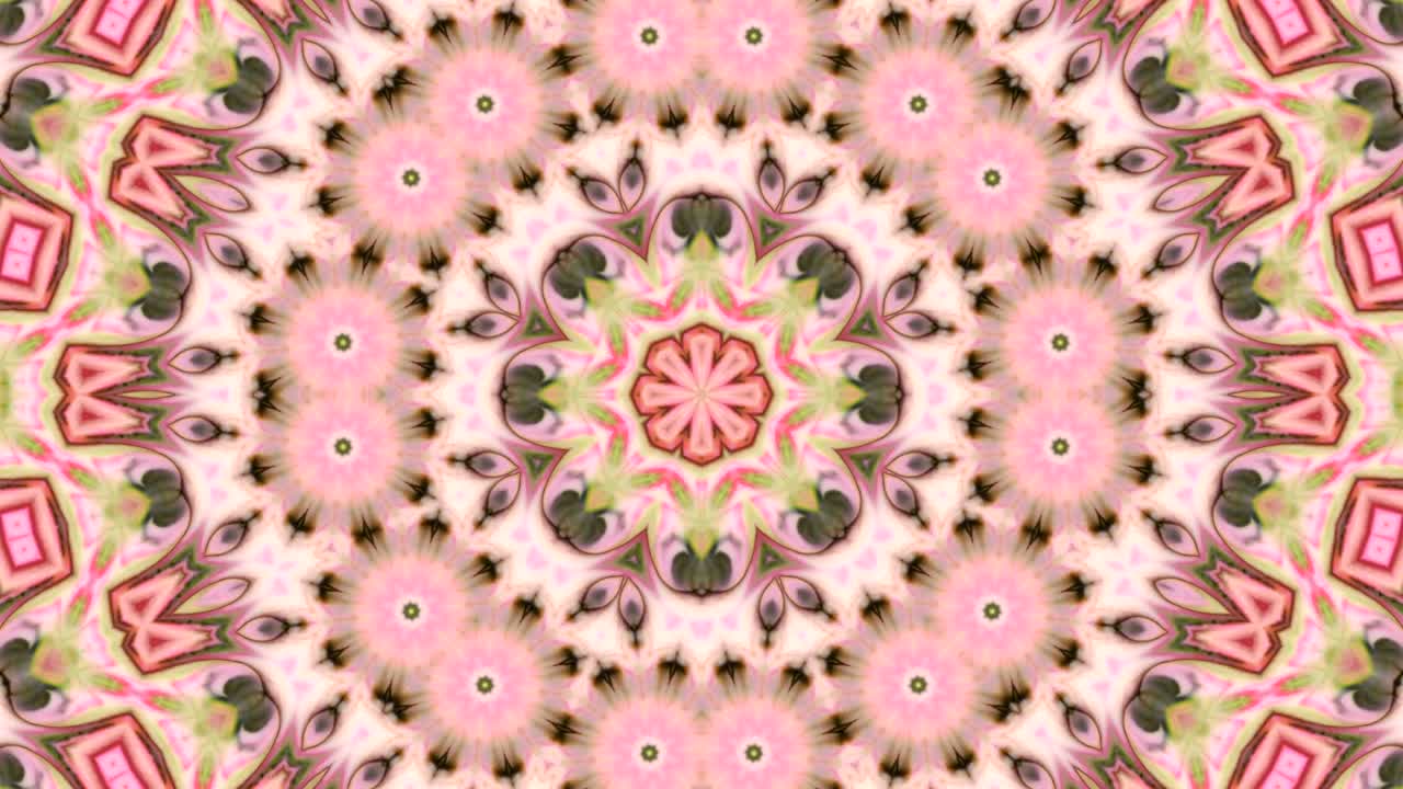 Movimento astratto di sfondo caleidoscopico colorato
