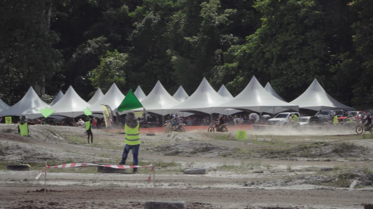 Motocross Race in Malaysia