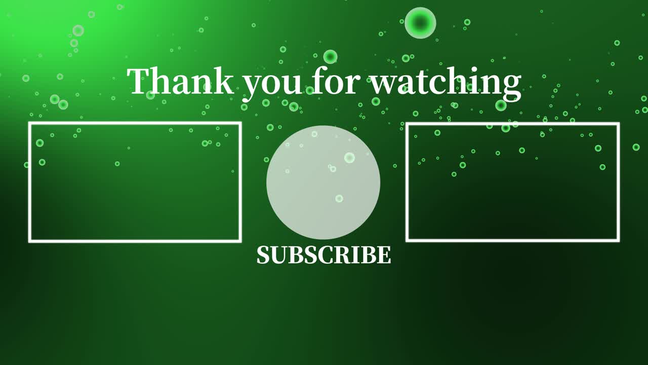 분류 거품 입자 끝 카드 모션 그래픽