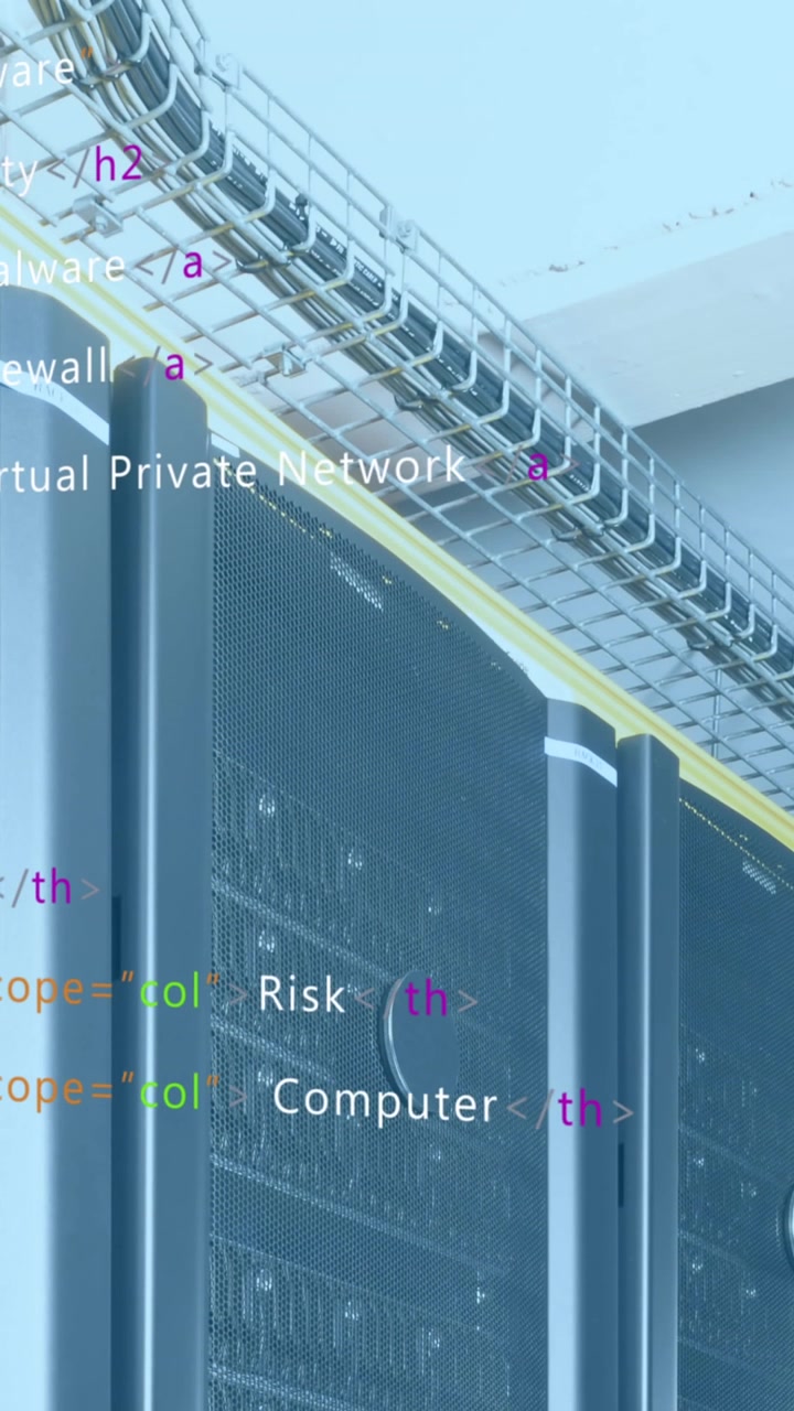 Animation of data processing over computer servers