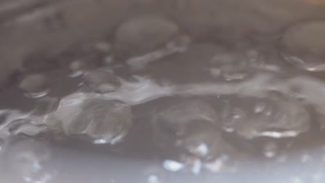 agua hirviendo