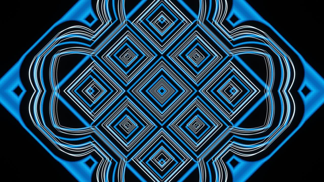 アブストラクトパターン (pulsing abstract pattern) はled画面やパネルに配置するためのvjループです